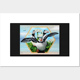 Puffin Posters and Art